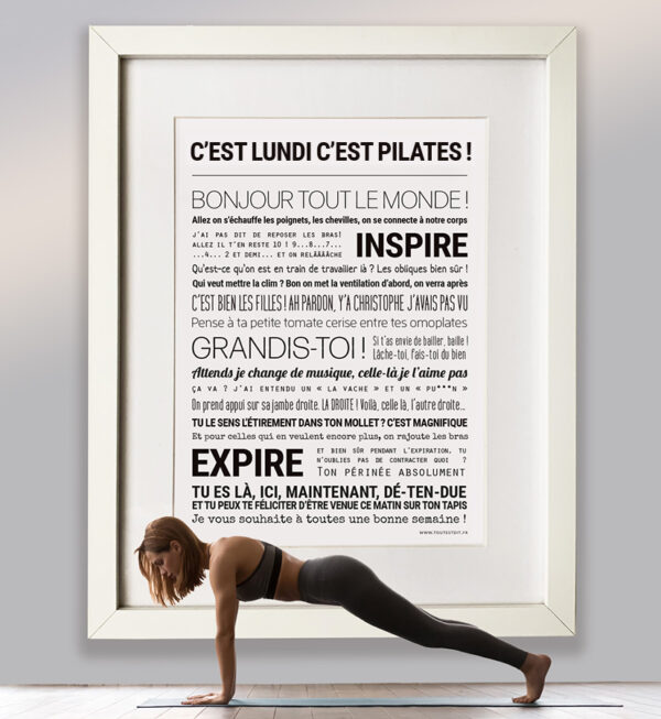 C'EST LUNDI C'EST PILATES !